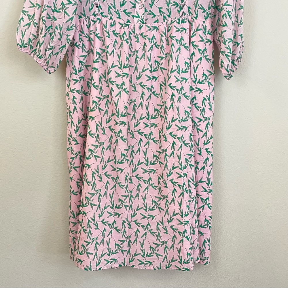 The Shirt by Rochelle Behrens The Charlotte Floral Midi‎ Dress Size Small - Picture 7 of 9
